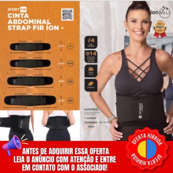 JAKLIFE - CINTA ABDOMINAL STRAP ION