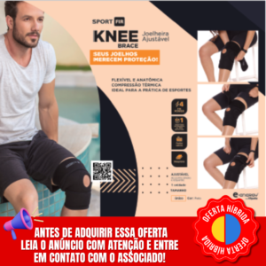 JAKLIFE - JOELHEIRA AJUSTÁVEL KNEE BRACE FIR