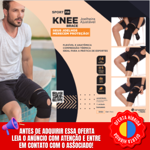 JAKLIFE - JOELHEIRA AJUSTÁVEL KNEE BRACE FIR