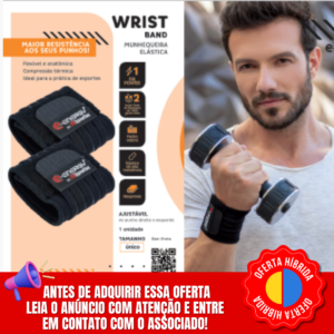 JAKLIFE - MUNHEQUEIRA ELÁSTICA WRIST BAND FIR